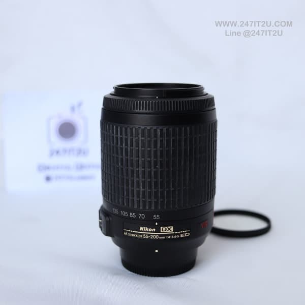 NIKON AF-S 55-200 F4-5.6G ED VR กล้องมือสอง - 247IT2U