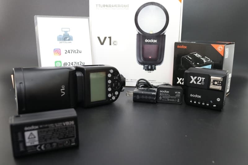 Godox V1c และ Trigger X2Tc สำหรับ Canon กล้องมือสอง - 247IT2U