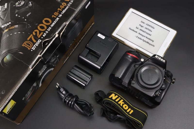 NIKON D7200 กล้องมือสอง - 247IT2U