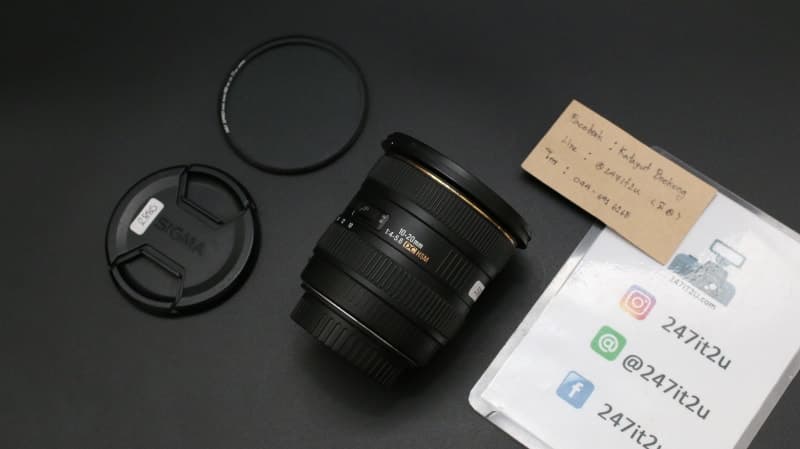 SIGMA 10-20 f4-5.6 EX DC (Canon) กล้องมือสอง - 247IT2U