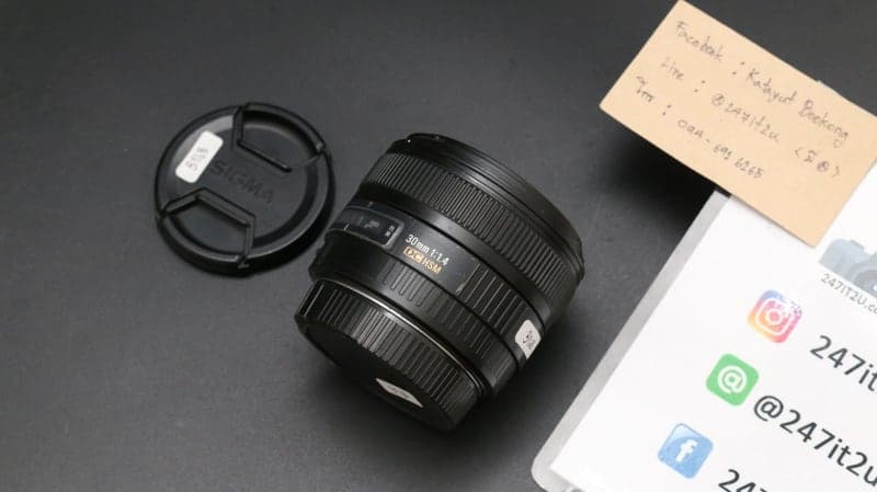 SIGMA 30 F1.4 EX DC HSM (Canon) กล้องมือสอง - 247IT2U