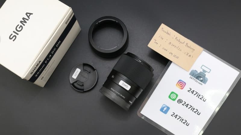 SIGMA 30 f1.4 DC (Sony) กล้องมือสอง - 247IT2U