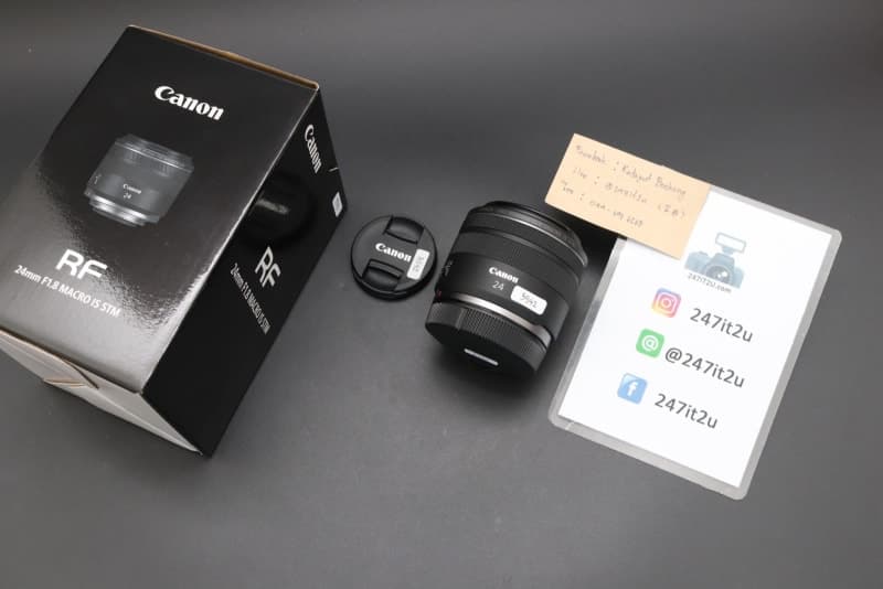 CANON RF 24 F1.8 MACRO IS STM กล้องมือสอง - 247IT2U