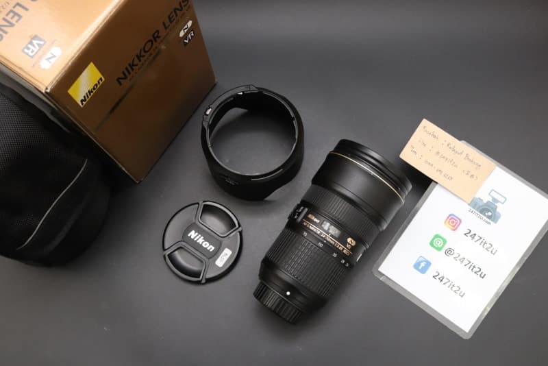 NIKON AF-S 24-70 F2.8E ED VR กล้องมือสอง - 247IT2U
