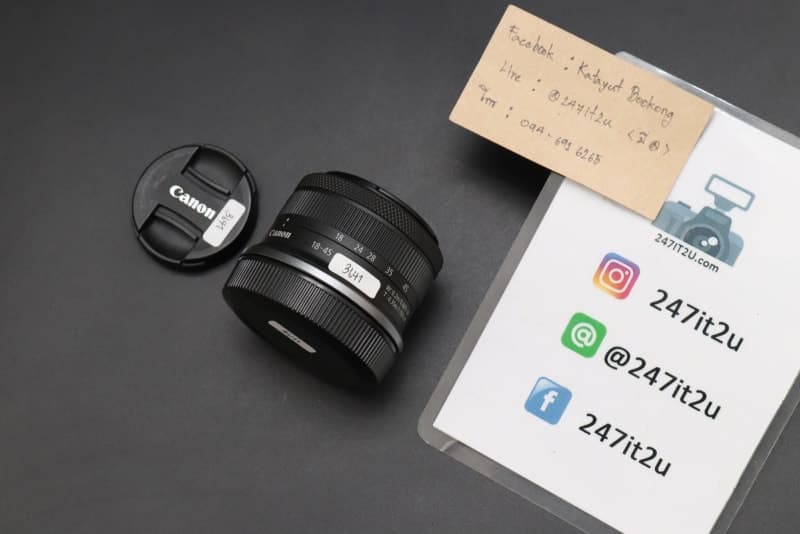 CANON RF-S 18-45 F4.5-6.3 IS STM กล้องมือสอง - 247IT2U