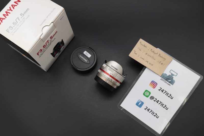 SAMYANG 7.5 F3.5 UMC FISH-EYE MFT (Panasonic Oylmpus) กล้องมือสอง - 247IT2U