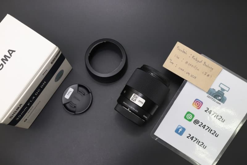 SIGMA 30 f1.4 DC DN (M4/3 for Olympus Panasonic) กล้องมือสอง - 247IT2U