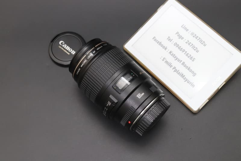 CANON EF 100 f2.8 Macro USM กล้องมือสอง - 247IT2U