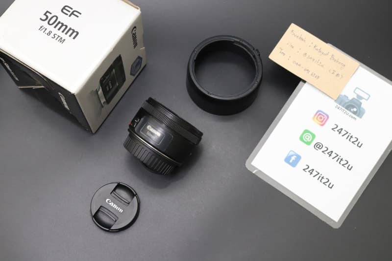 CANON EF 50 F1.8 STM กล้องมือสอง - 247IT2U