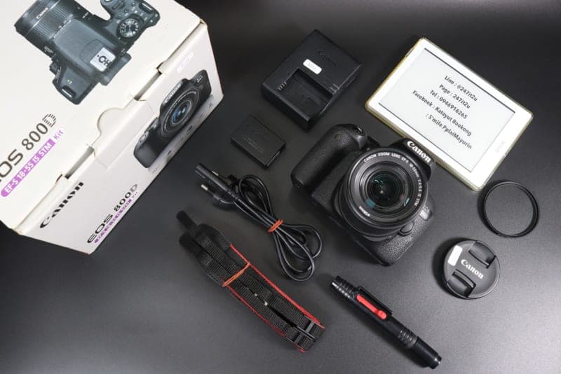 CANON 800D 18-55 IS STM กล้องมือสอง - 247IT2U