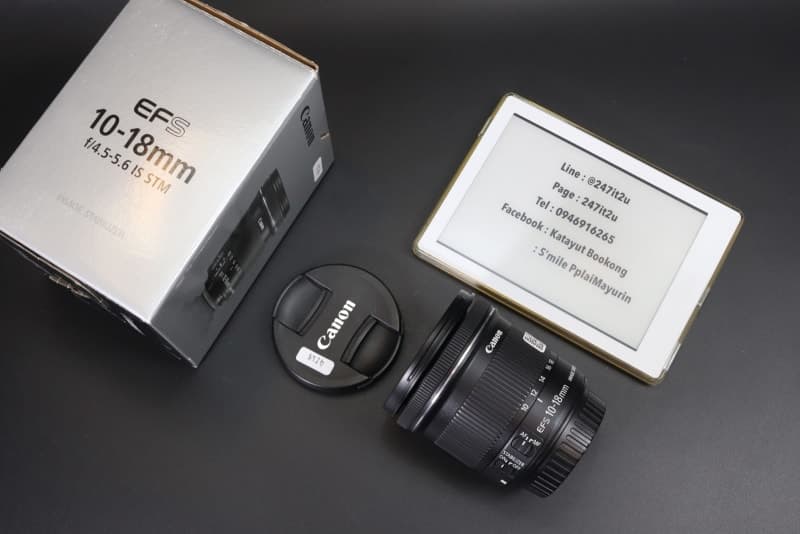CANON EF-S 10-18 IS STM กล้องมือสอง - 247IT2U